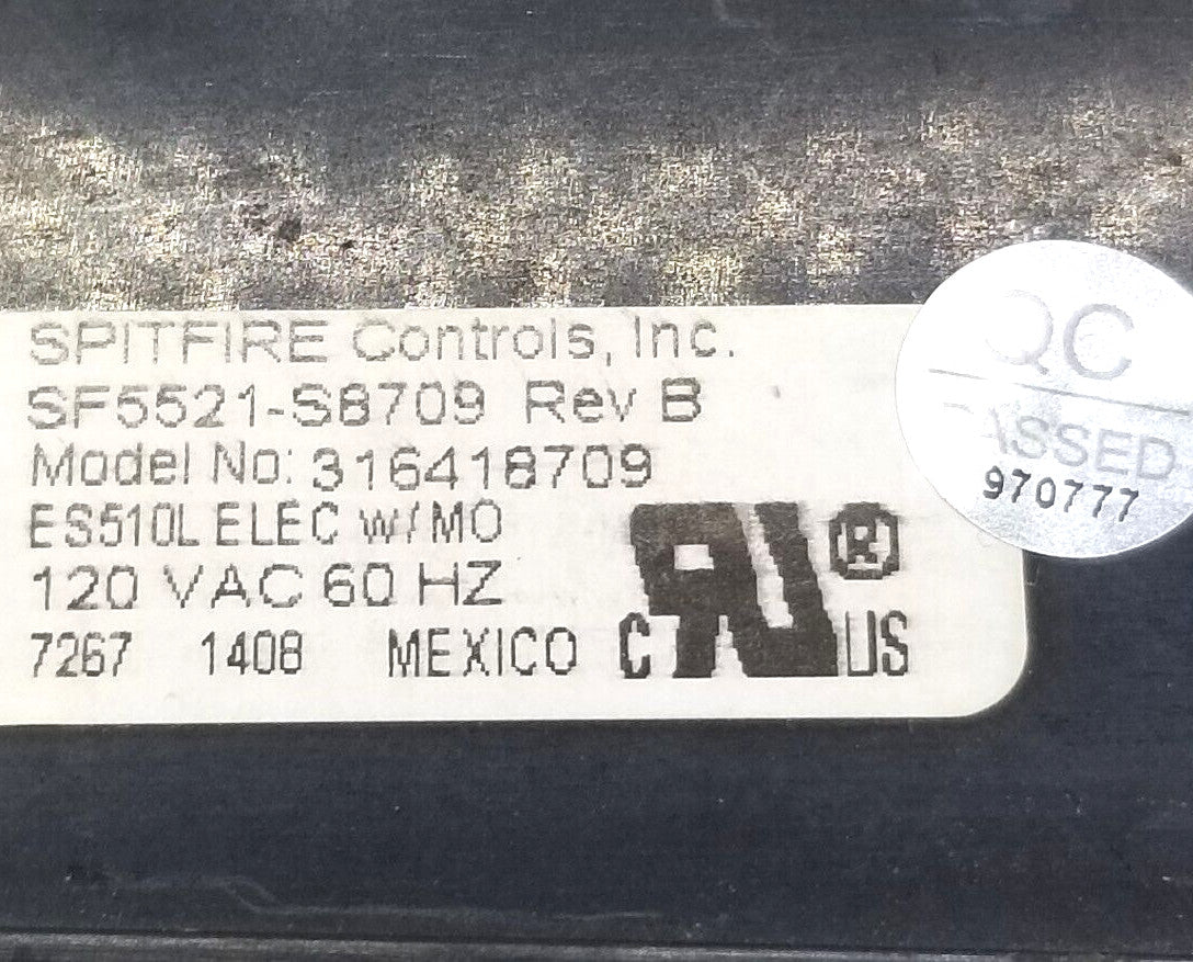 OEM Replacement for Frigidaire Range Control 316418709    ~ ~