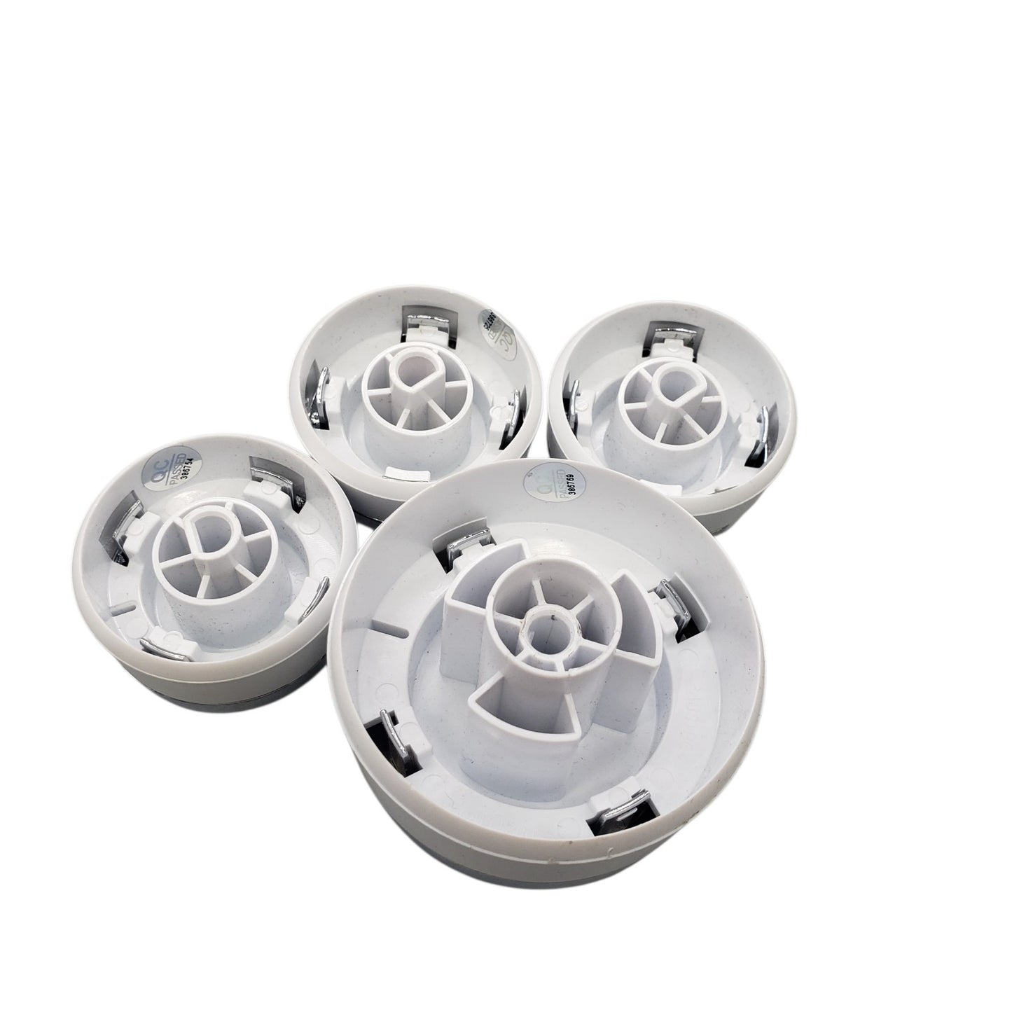 OEM Replacement for GE WASHER CONTROL KNOB (Set Of 4) 290D2111P001 - sticker to inside