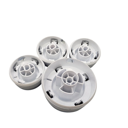 OEM Replacement for GE WASHER CONTROL KNOB (Set Of 4) 290D2111P001 - sticker to inside