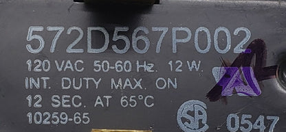 OEM Replacement for GE Dryer Buzzer Switch 572D567P002