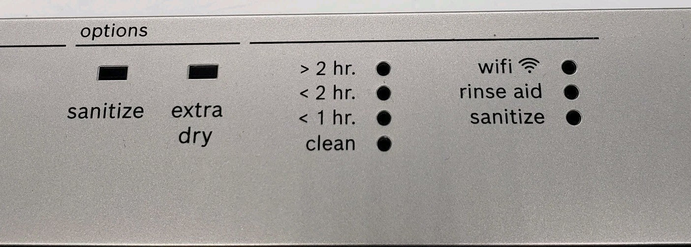OEM Replacement for Bosch Dishwasher Control Panel 20004356