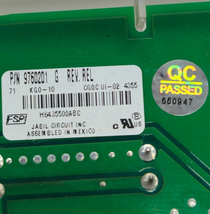 OEM Replacement for KitchenAid Range Control Board 9760201
