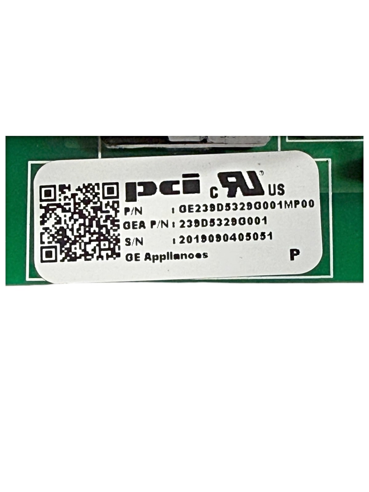 OEM Replacement for GE Fridge Control 239D5329G001