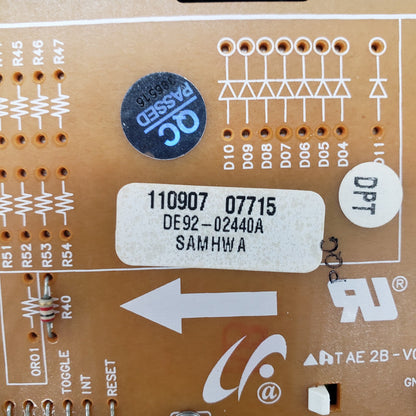 OEM Replacement for Samsung Range Control Board DE92-02440A   s To