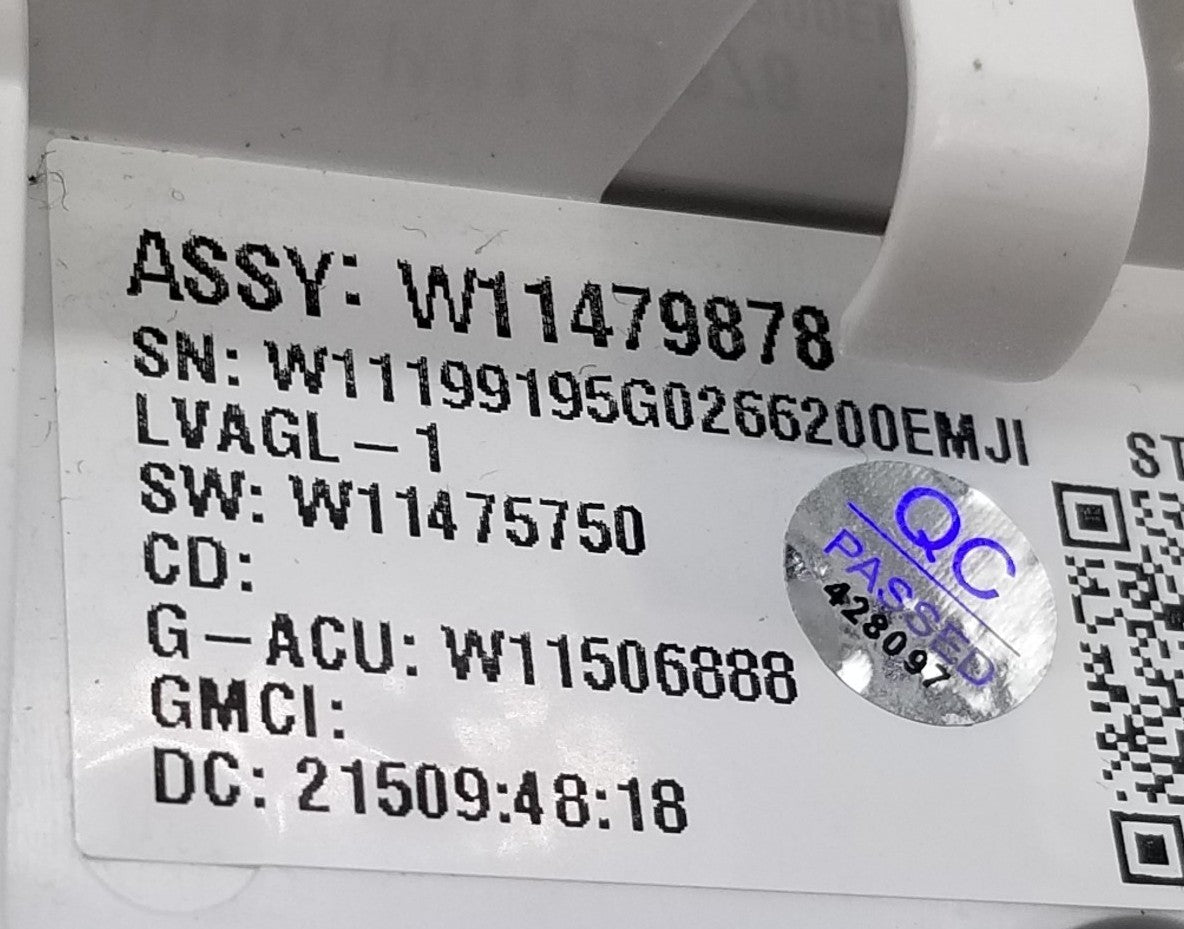 OEM Replacement for Whirlpool Washer Control W11479878