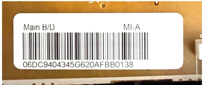 OEM Replacement for Samsung Washer Control DC94-04345G