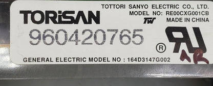 Genuine OEM Replacement for GE Range Control 164D3147G002