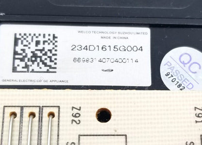 OEM Replacement for GE Washer Control Board 234D1615G004