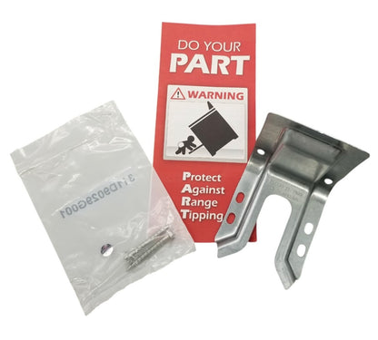 New OEM Replacement for GE Range Anti Tip Bracket WB02X47104