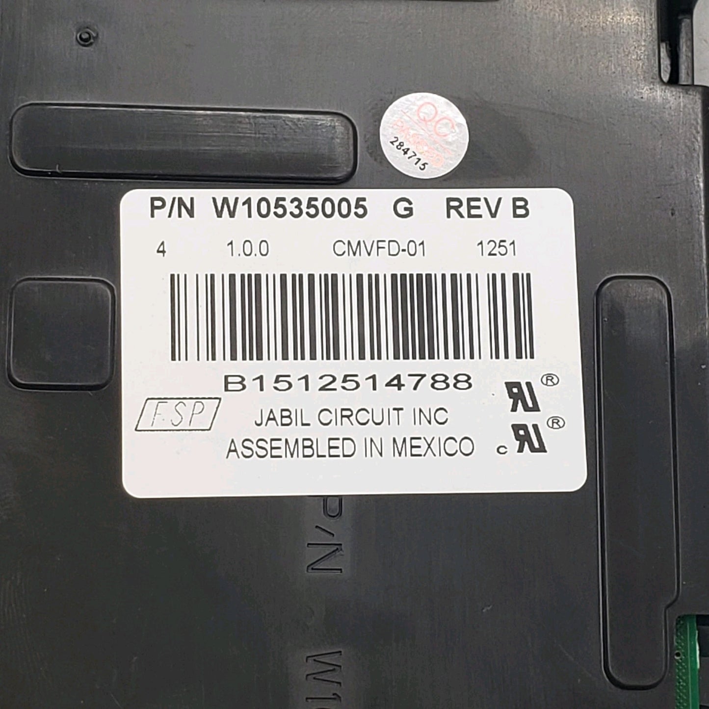 OEM Replacement for KitchenAid Wall Oven Control Board W10535005