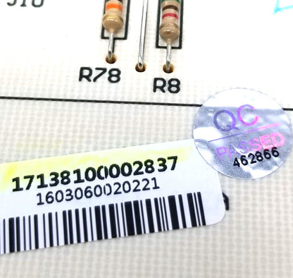 OEM Replacement for GE Washer Control  17138100002837