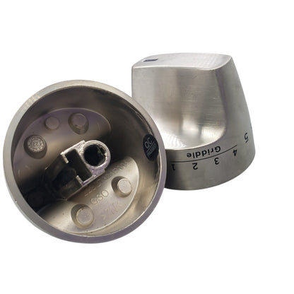 OEM Replacement for GE Griddle Knob (Set of 2)  223C7618P001 1-Yr  - s To