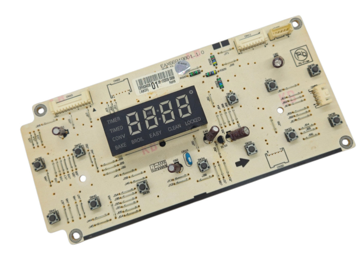 OEM Replacement for LG Oven Range Control Board EBR82400801