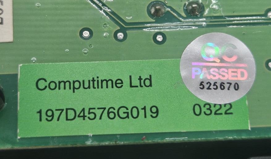 OEM Replacement for GE Fridge Control 194D4576G019