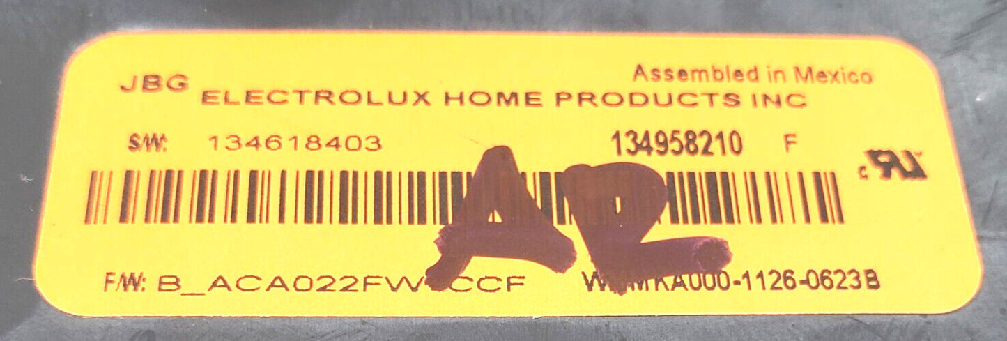 OEM Replacement for Frigidaire Washer Control 134958210   ~   ~