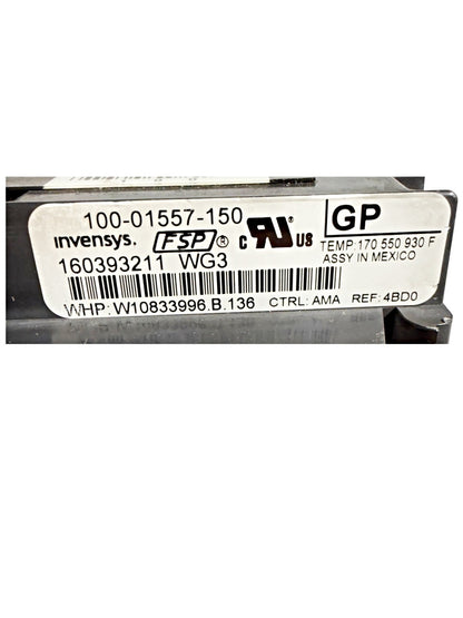 OEM Replacement for Whirlpool Range Control W10833996