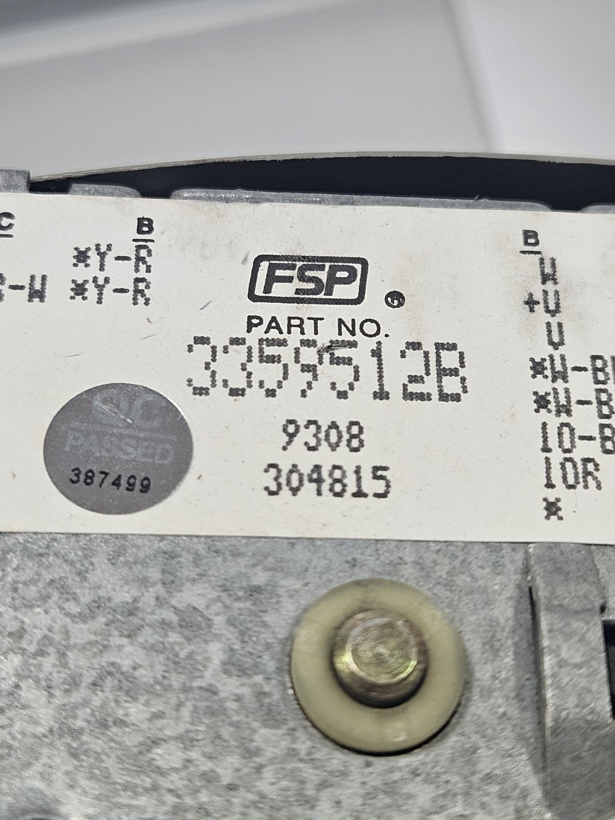 OEM Replacement for Whirlpool Washer Timer 3359512B