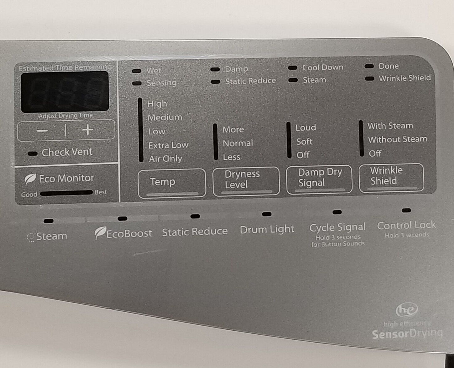 OEM Replacement for Whirlpool Dryer Control Panel  W10463673