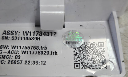 OEM Replacement for Whirlpool Washer Control W11734312