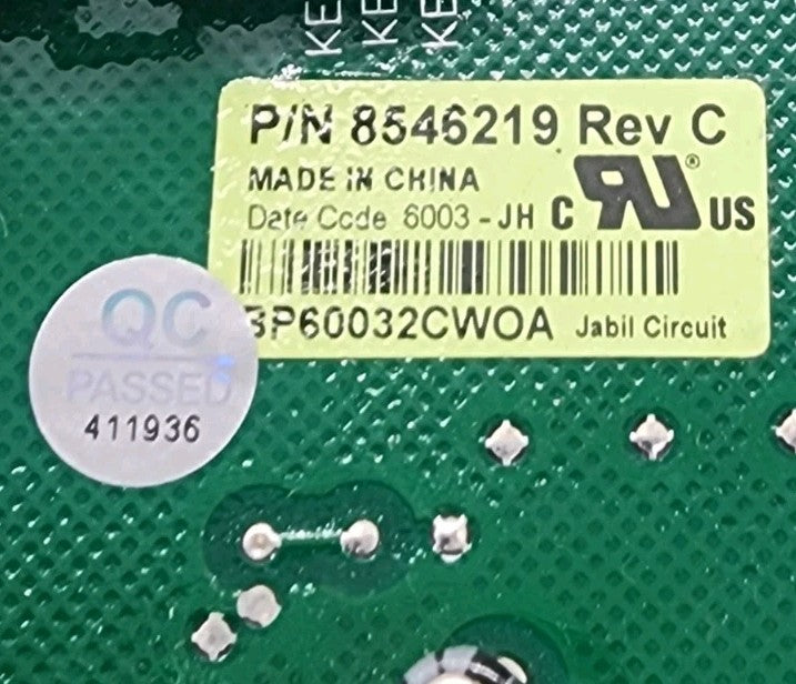 OEM  Replacement for Whirlpool Dryer Control 8546219