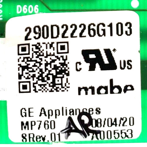 Genuine OEM Replacement for GE Washer Control 290D2226G103 WH22X29556 ⭐️
