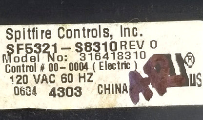 Genuine OEM Replacement for Frigidaire Oven Control 316418310