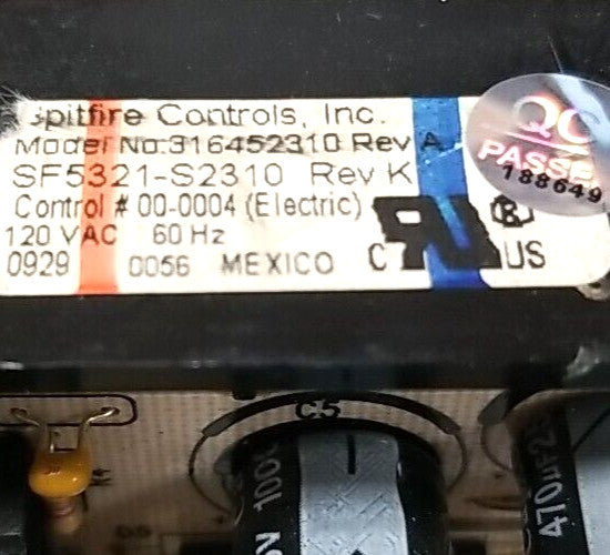 OEM  Replacement for Kenmore Range Control 316452310