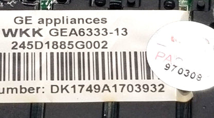 OEM Replacement for GE Refrigerator Control 245D1885G002