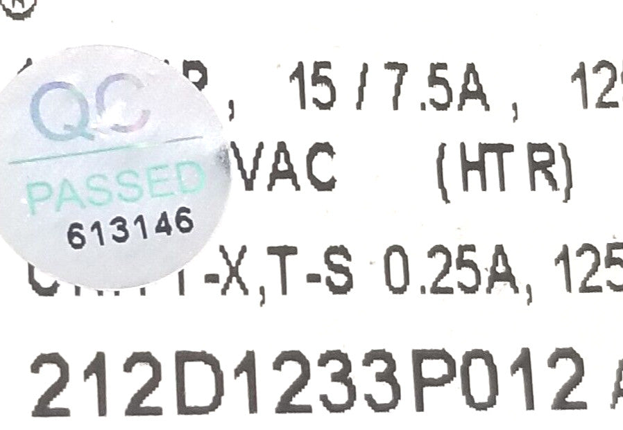 OEM Replacement for GE Dryer Timer WE4M533 212D1233P012     ⭐️