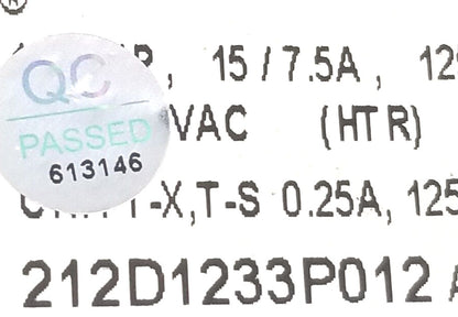 OEM Replacement for GE Dryer Timer WE4M533 212D1233P012     ⭐️