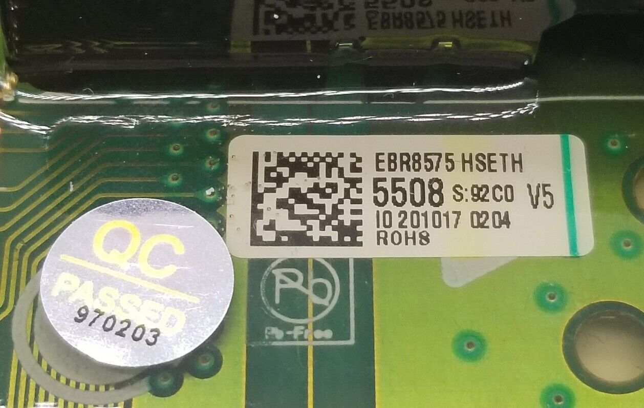 OEM Replacement for LG Washer Control EBR85755508