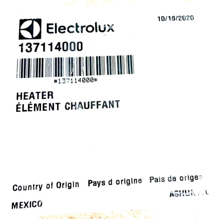 New Replacement for Frigidaire Dryer Heater Element 137114000