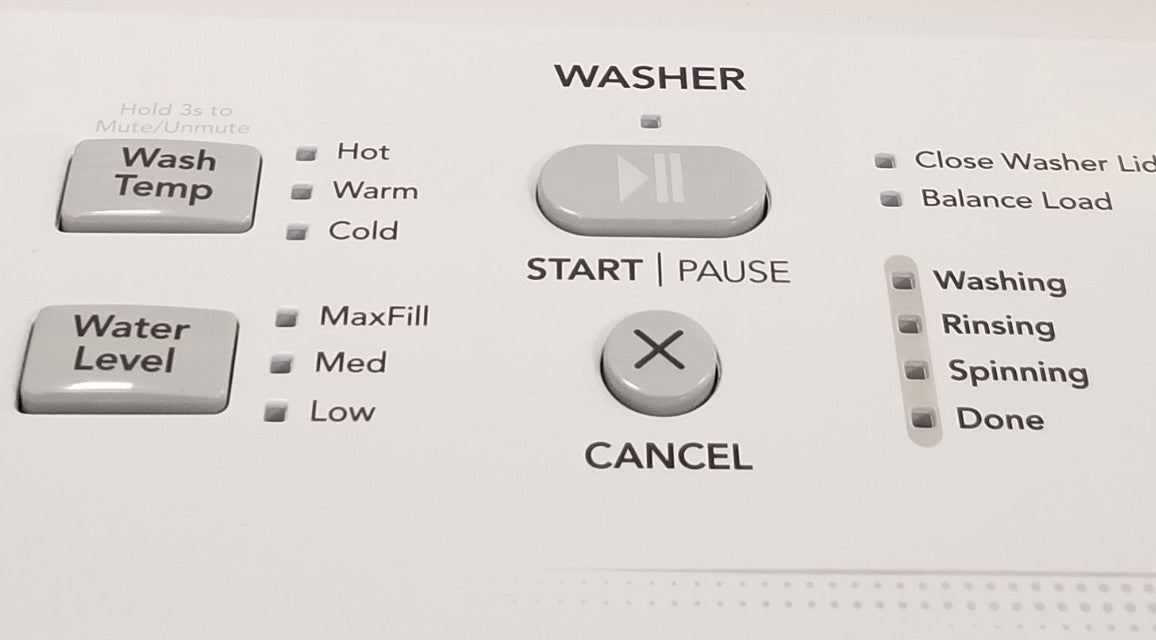 New OEM Replacement for Frigidaire Washer Console 5304530032