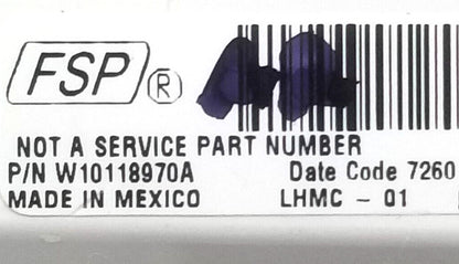 OEM Replacement for Whirlpool Washer Control  W10118970A
