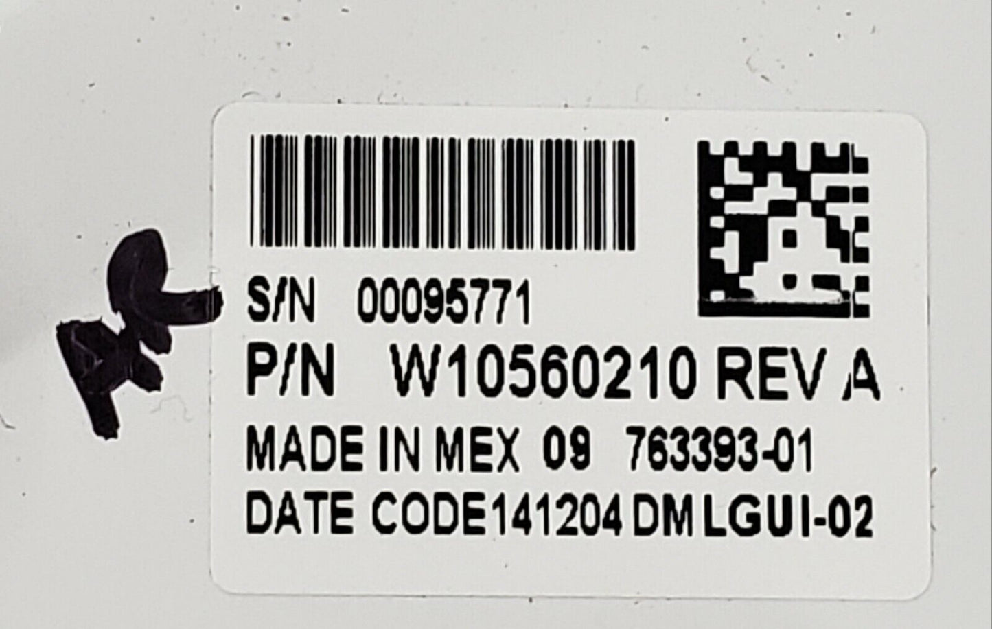 OEM Replacement for Whirlpool Washer Control W10560210