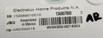 Genuine OEM Replacement for Frigidaire Washer Control 134907800