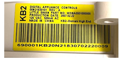 New Replacement for GE Washer Control 00N21830101