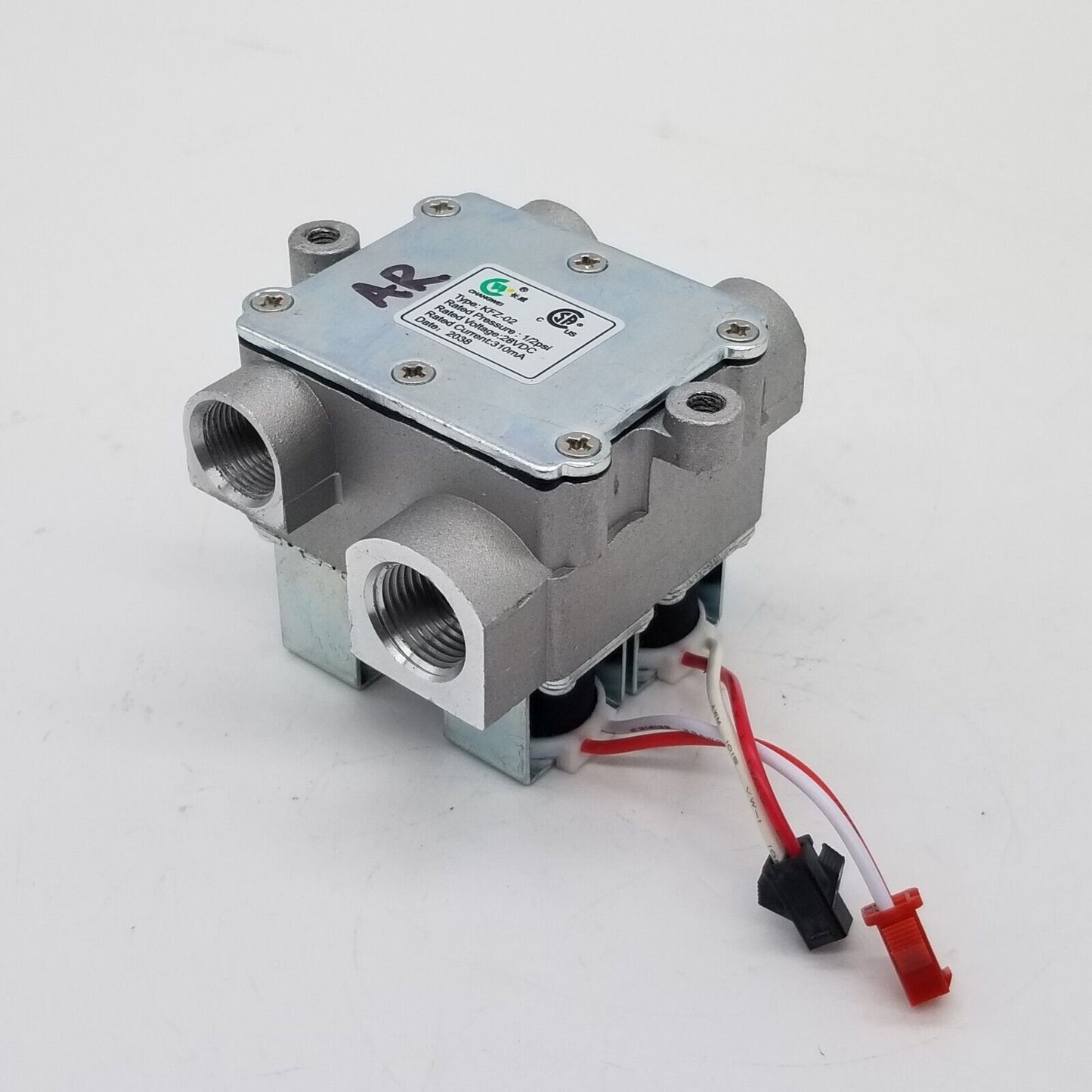 New Genuine OEM Replacement for Midea Range Solenoid Valve 12971100018428