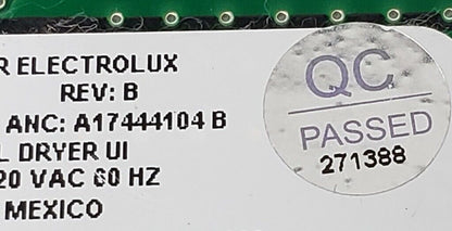 OEM Replacement for Frigidaire Dryer Control A17444104B