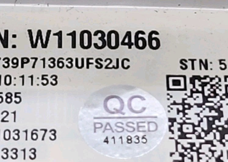 OEM Replacement for Whirlpool Washer Control W11030466