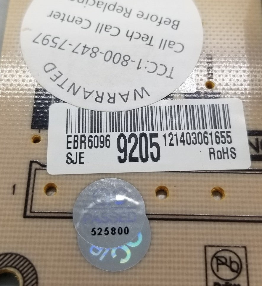 OEM Replacement for LG Oven Control EBR60969205
