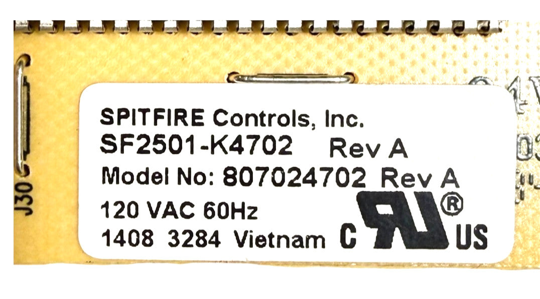 OEM Replacement for Frigidaire Dishwasher Control 807024702