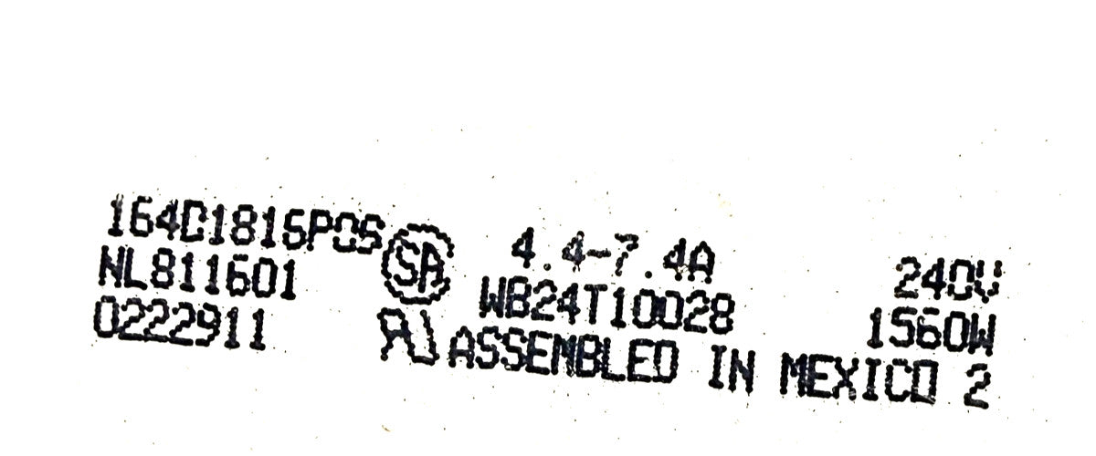 OEM Replacement for GE Range Surface Element Switch WB24T10028