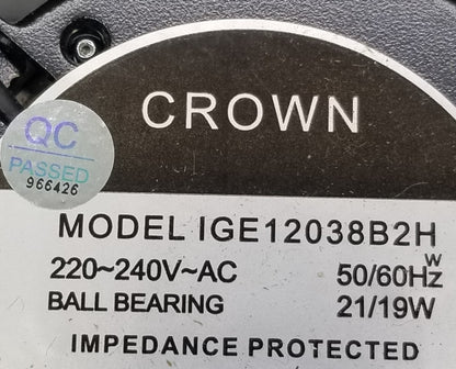 OEM Crown Fan Model  IGE12038B2H