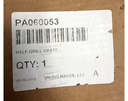 New OEM VIKING Half Grate PA060053  1- Year