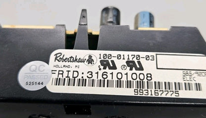 OEM Replacement for Frigidaire Range Control 316101008