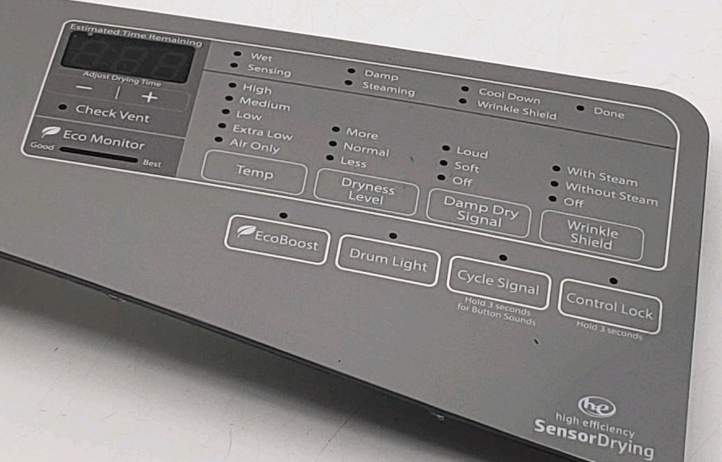 OEM Replacement for Whirlpool Dryer User Interface W10800229