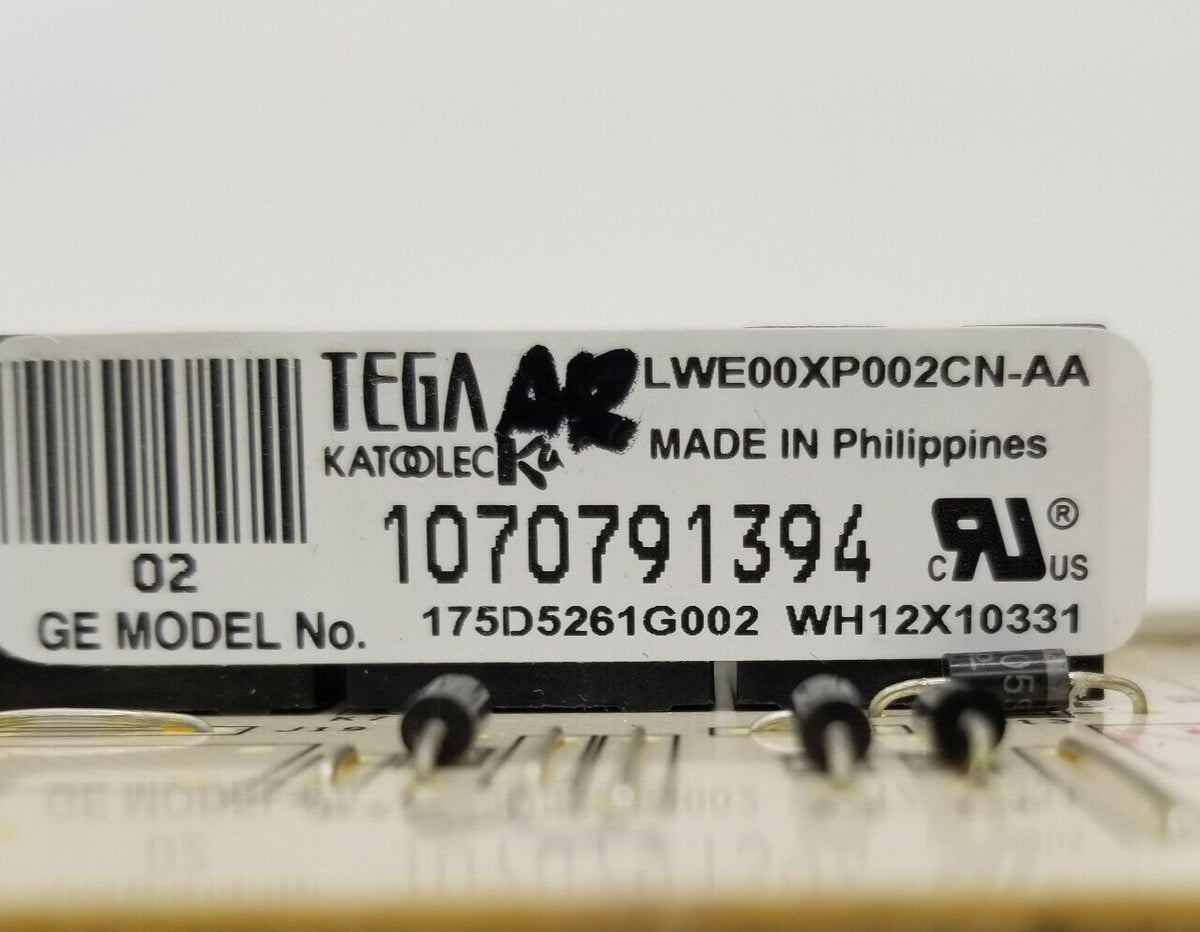 Replacement for GE Washer Control 175D5261G002 WH12X10331   ~   ~