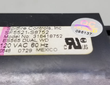 OEM Replacement for Kenmore Range Control 316462862