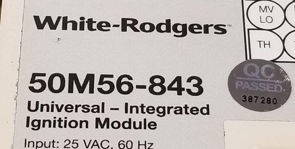 OEM White-Rodgers Emerson Furnace Control 50M56-843
